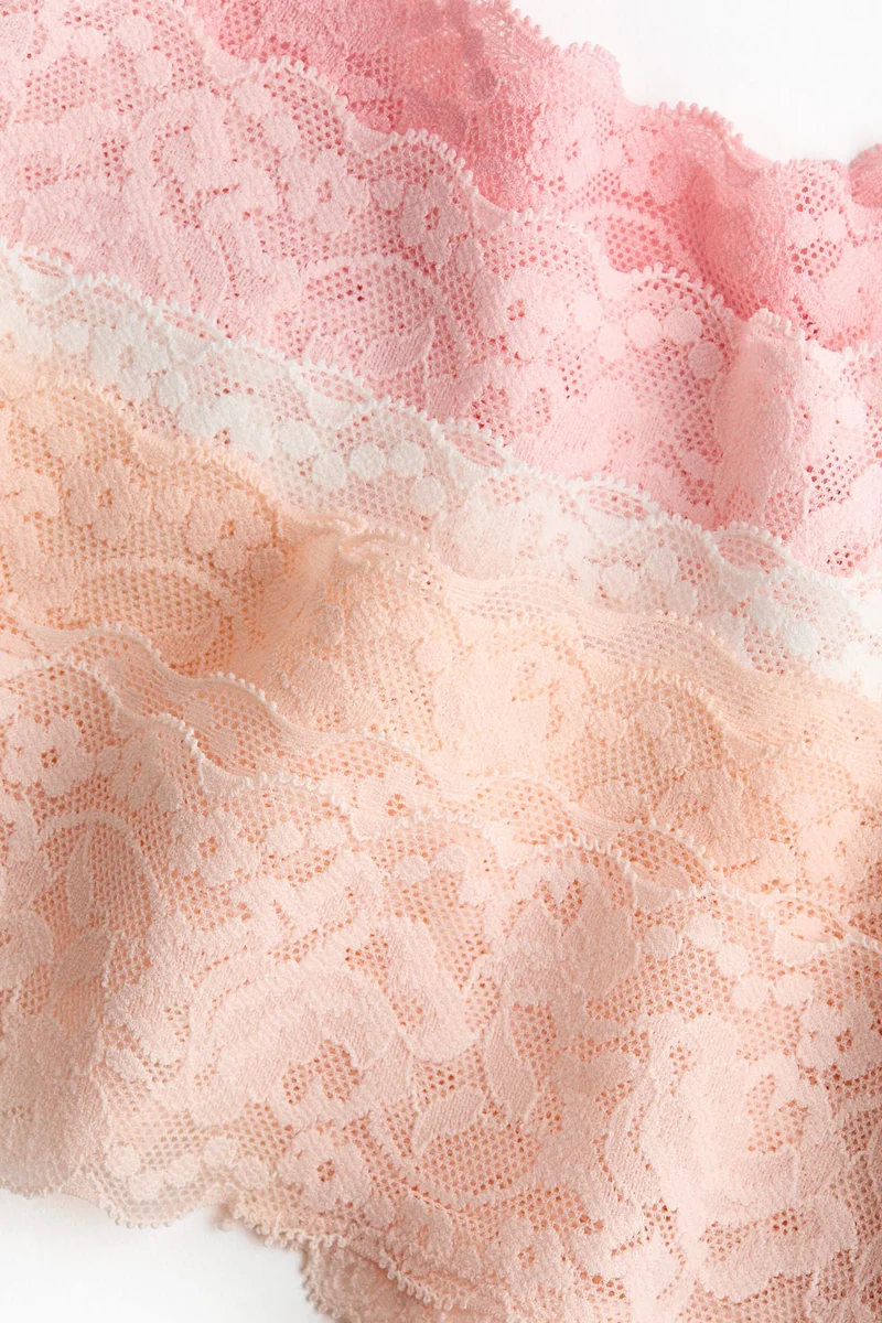 اتش اند ام سروال ثونغ دانتيل - عبوة من 5 قطع